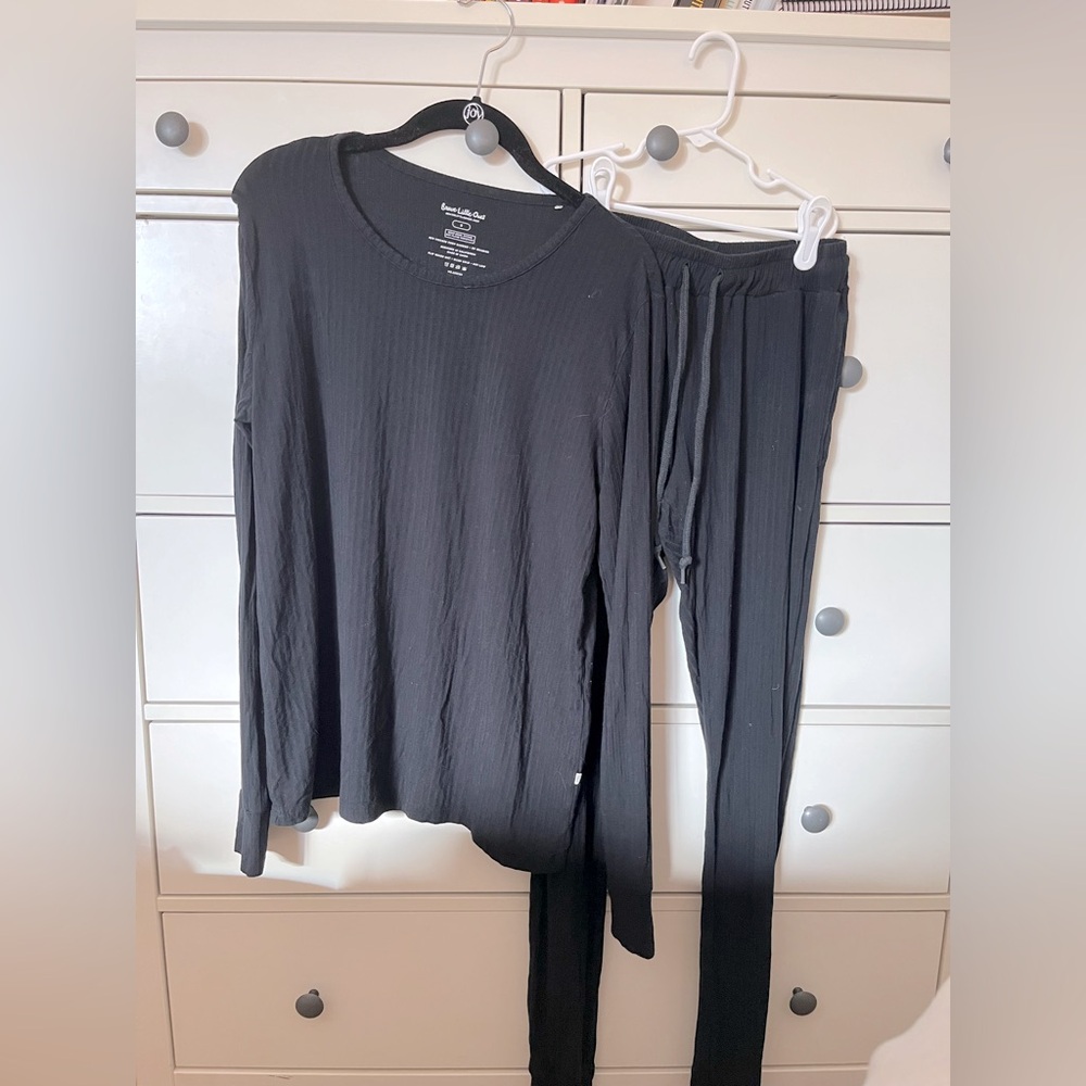 Women's Black Pajama Set
